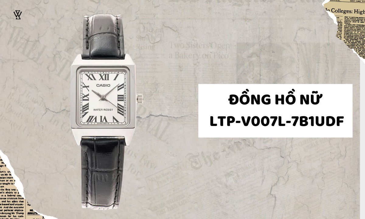 Mặt số trắng với vạch chỉ giờ rõ ràng 