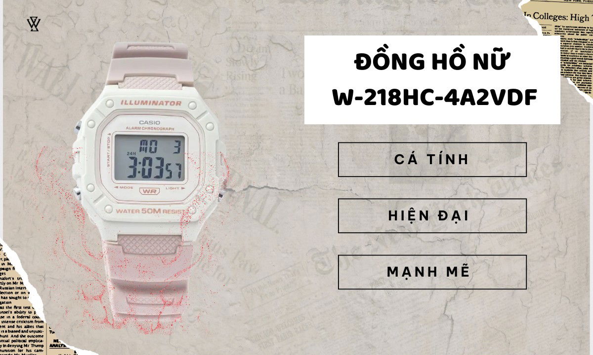 Thiết kế mặt vuông đầy cá tính 