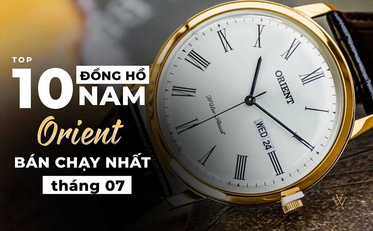 Top 10 đồng hồ Orient nam bán chạy nhất tháng 7 - Ảnh 1 Top 10 Đồng hồ Orient nam bán chạy nhất tháng 7