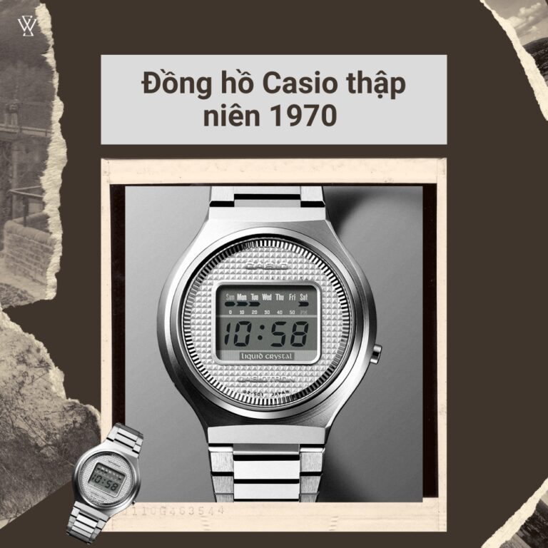 Đồng hồ Casio thập niên 1970