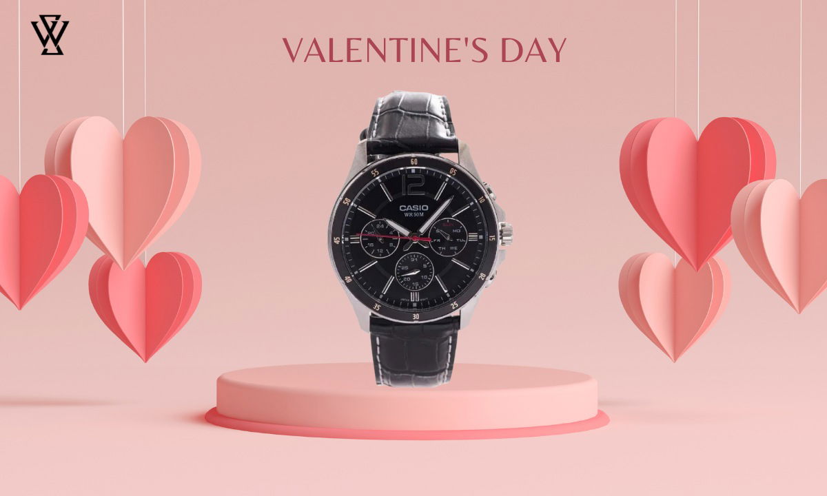 Tặng đồng hồ Casio cho bạn trai vào ngày lễ Tình nhân