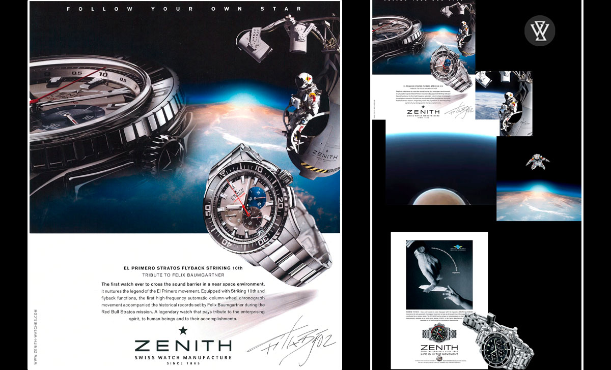 đồng hồ Zenith nhiệm vụ Red Bull Stratos