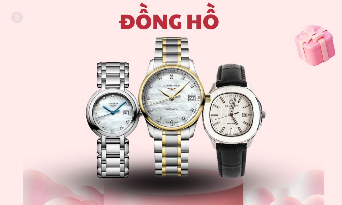 Tặng đồng hồ cho nàng vào ngày lễ tình nhân 