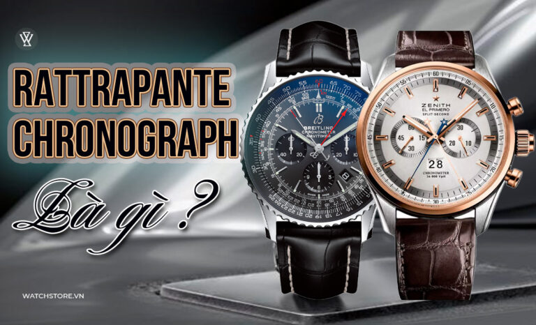 Rattrapante Chronograph là gì? Cách dùng đồng hồ bấm giờ đôi