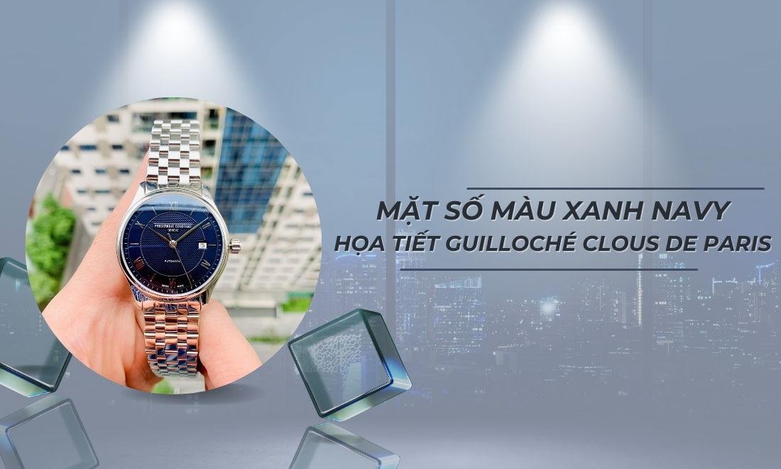 Frederique Constant FC-303MN5B6B mặt số