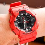 Casio 51mm Nam GA-100B-4ADR - Ảnh 9