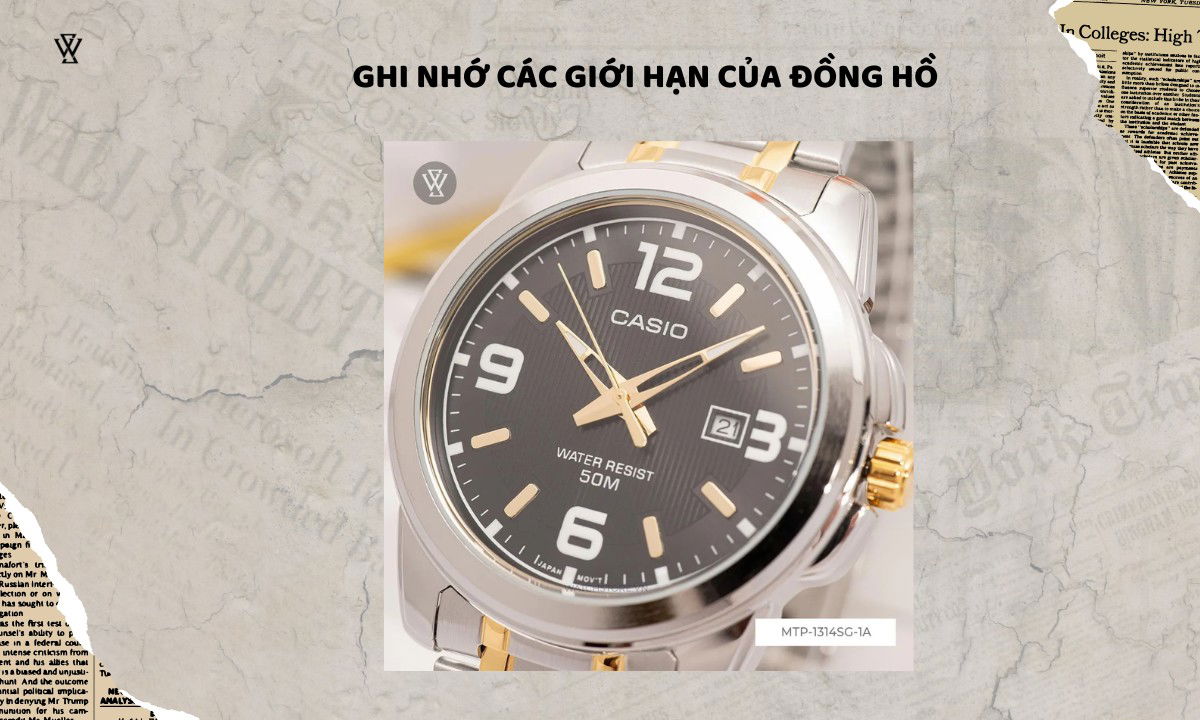 Ghi nhớ các giới hạn của đồng hồ 