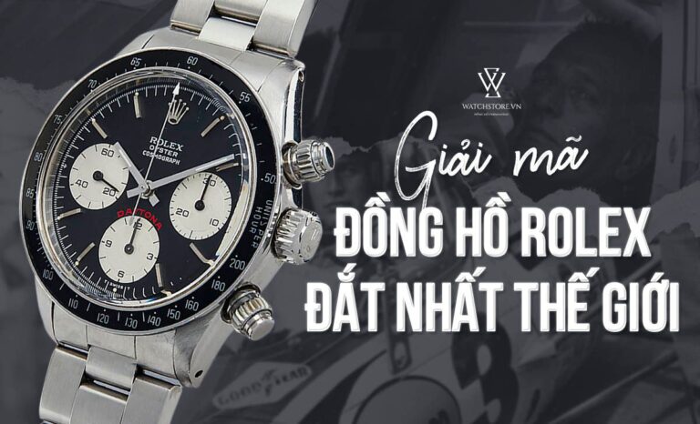 Điểm mặt 5 chiếc đồng hồ Rolex đắt nhất thế giới