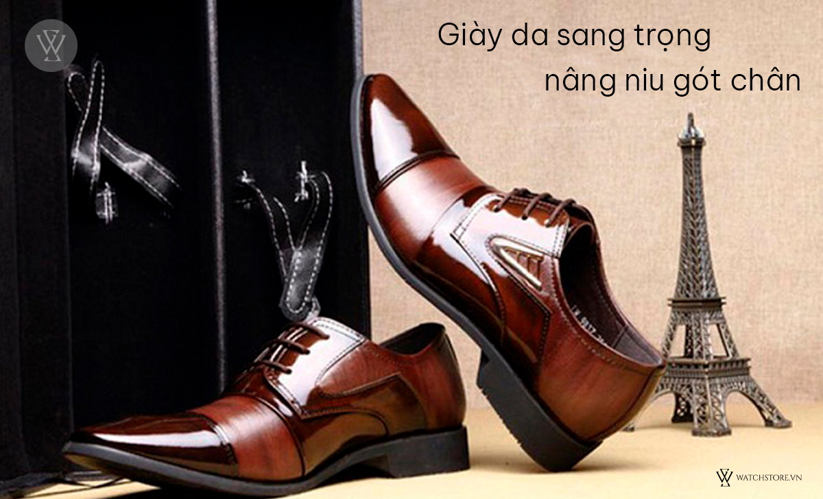 Giày da sang trọng