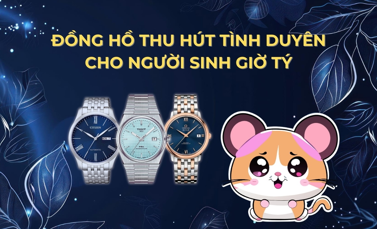 Giờ Tý là mấy giờ? Sinh giờ Tý nên đeo đồng hồ phong thủy gì thu hút tình duyên? 2 gio ty la may gio sinh