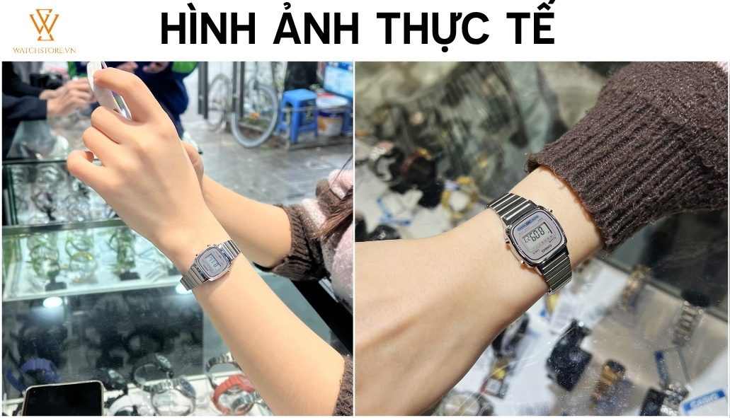 Hình ảnh thực tế của đồng hồ LA670WA 7DF