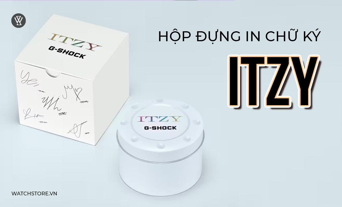 Hộp đựng GMA-P2100 in chữ ký ITZY