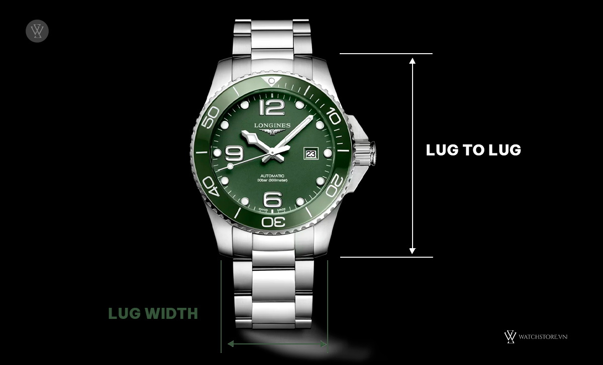 Lugs là gì? 9 loại vấu đồng hồ thường gặp nhất hiện nay 11 kích thước Lugs đồng hồ