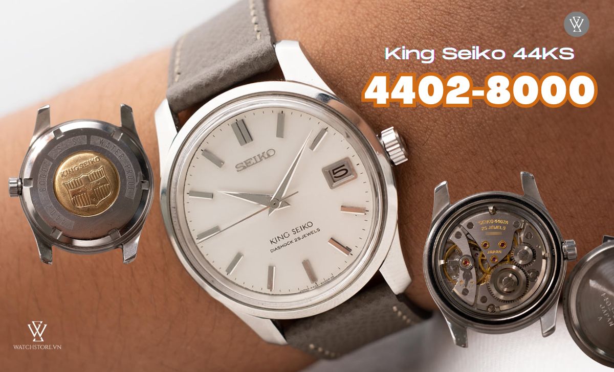 Danh sách 15 dòng đồng hồ Seiko cổ giá dưới $8000 độc đáo 12 King Seiko 44KS 4402-8000 Series
