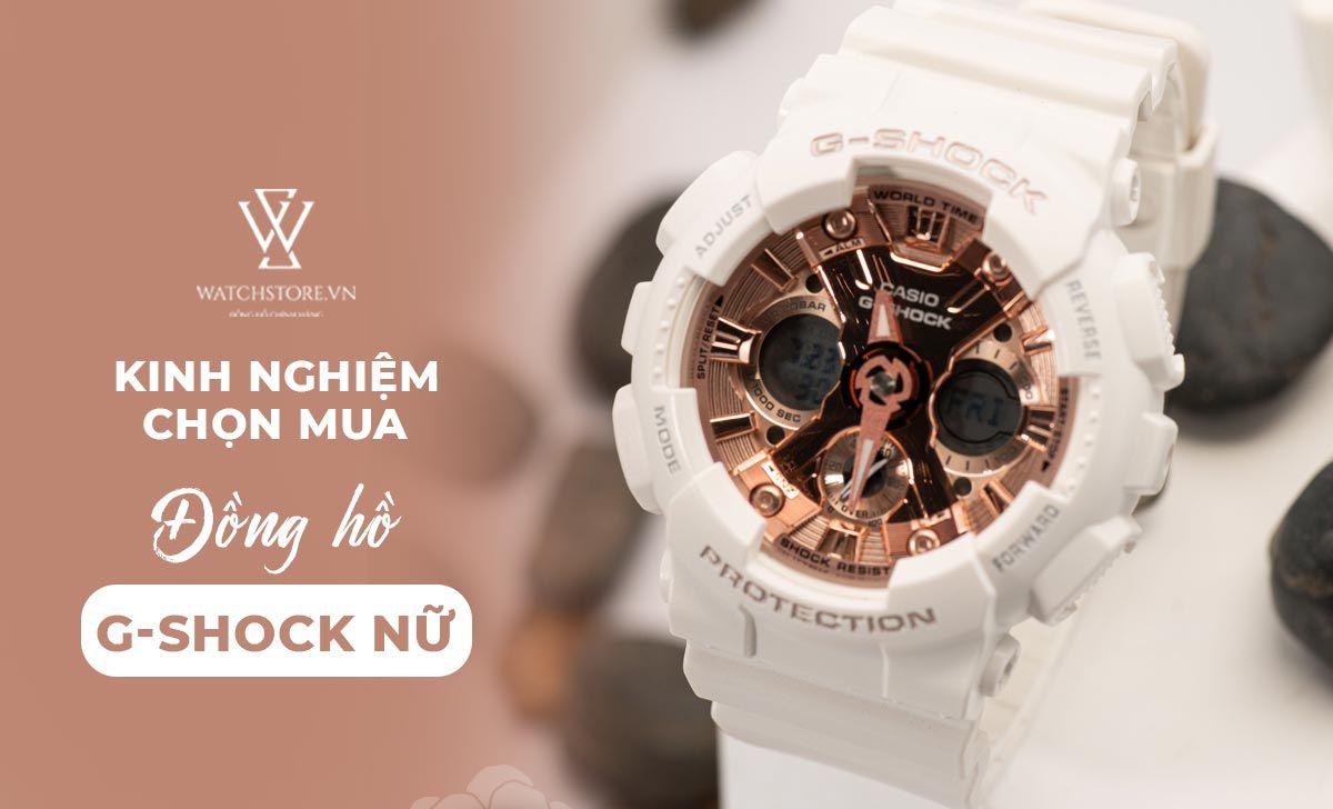Kinh nghiệm chọn mua đồng hồ G Shock nữ - Ảnh 1