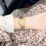 Casio 30.3 × 24.6 mm Nữ LA670WGA-9DF - Ảnh 7