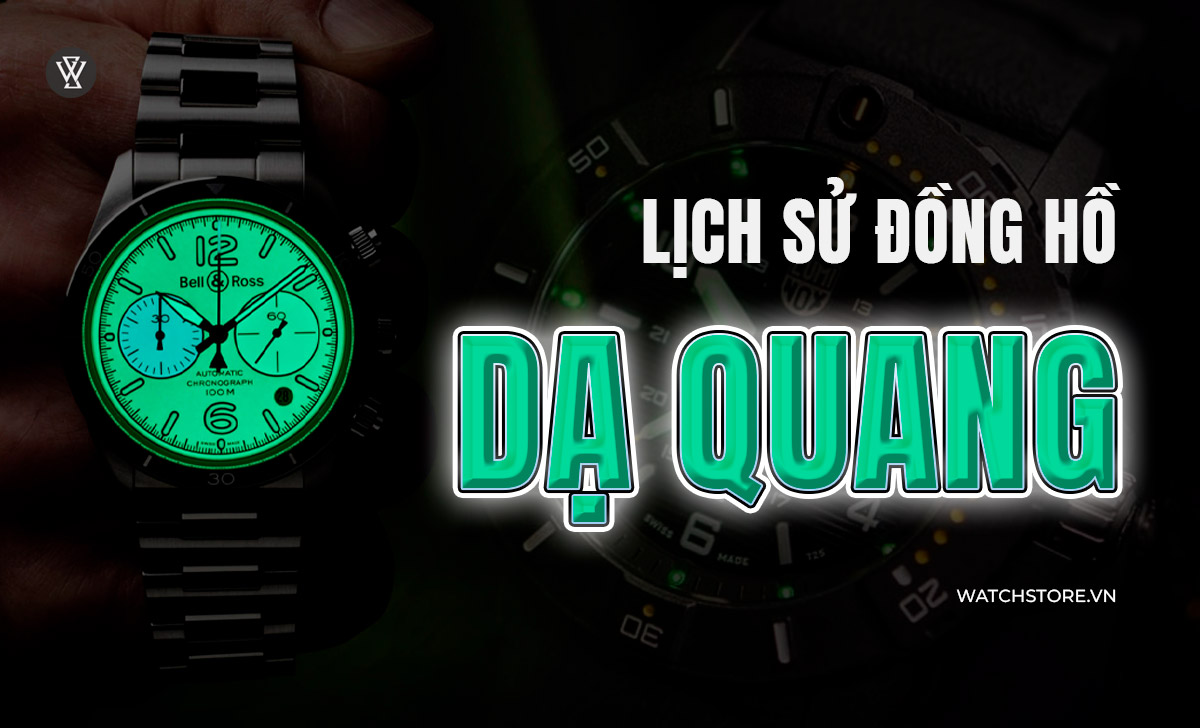 Lịch sử đồng hồ dạ quang