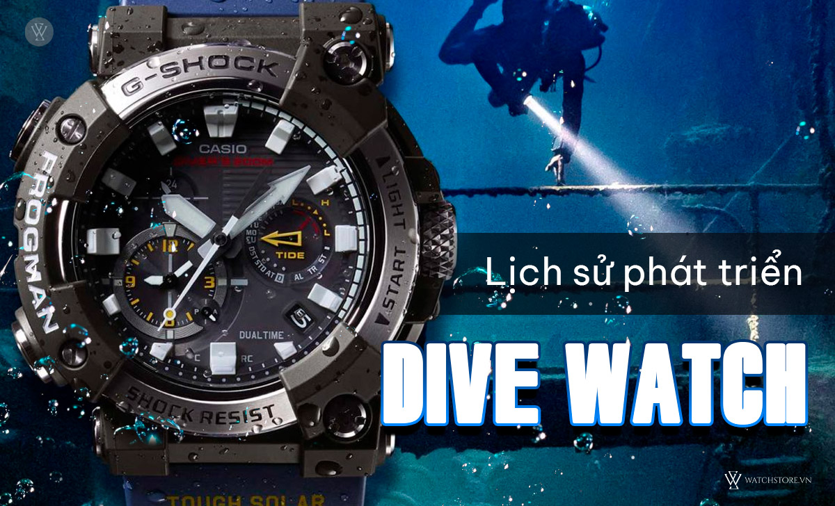 Dive Watch là gì? Đặc điểm cụ thể và 15 mẫu đồng hồ nên mua 4 Lịch sử phát triển Dive Watch