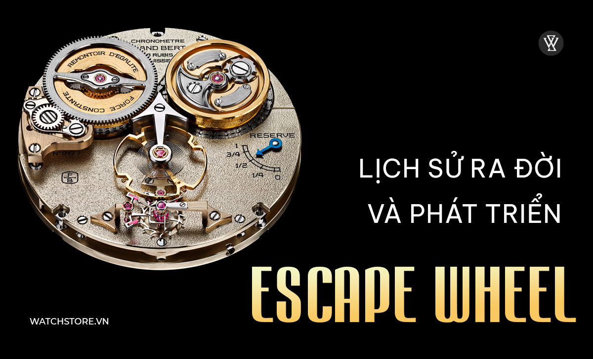 Escape Wheel là gì? 3 loại bánh xe thoát đồng hồ phổ biến 4 Lịch sử ra đời Escape Wheel