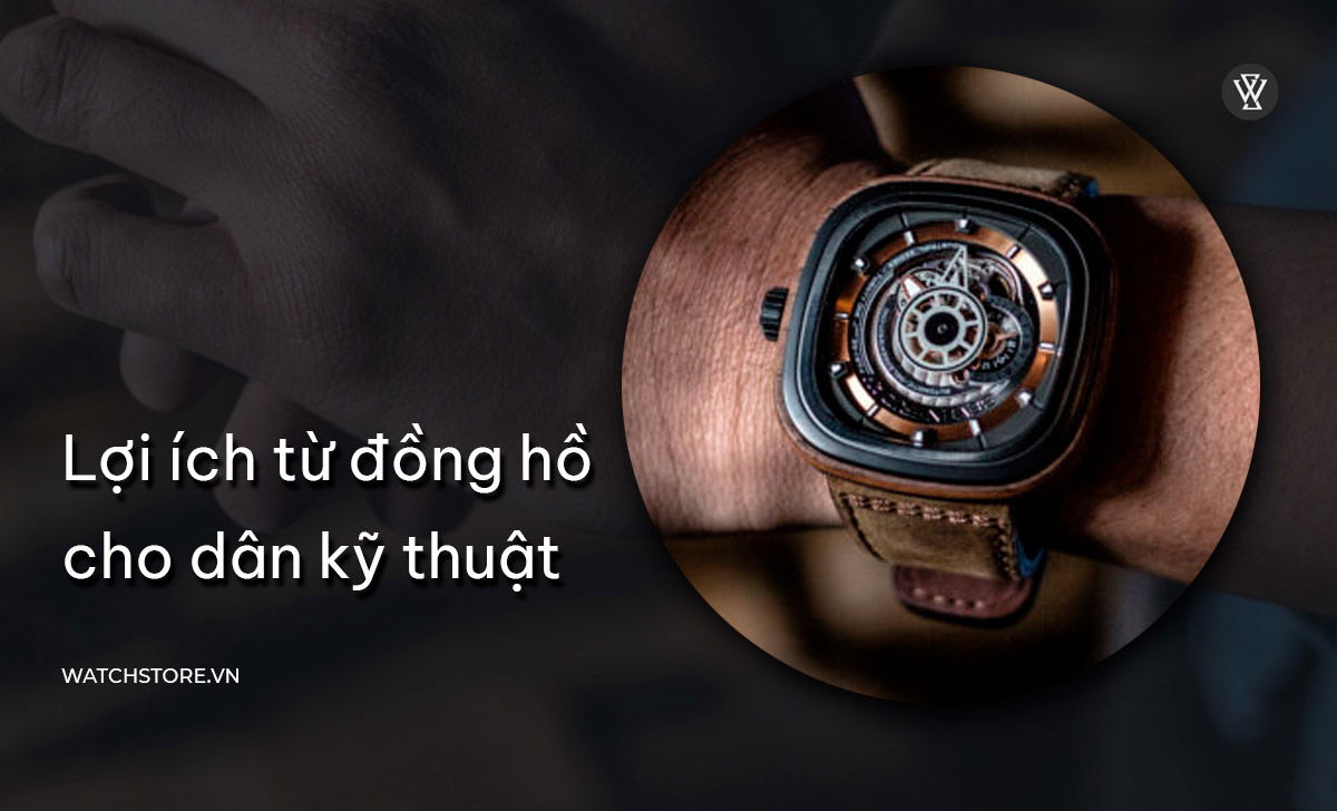 Gợi ý 8 mẫu đồng hồ cho dân kỹ thuật bán chạy nhất WatchStore 3 lợi ích đồng hồ cho dân kỹ thuật