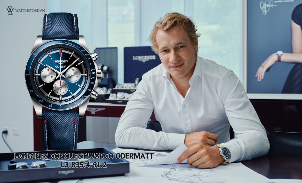 Longines Conquest Marco Odermatt L3.835.4.91.2