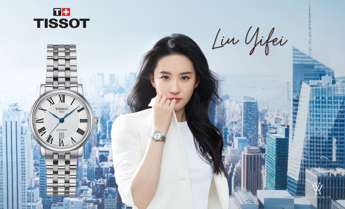 Lưu Diệc Phi Đại sứ thương hiệu Tissot 