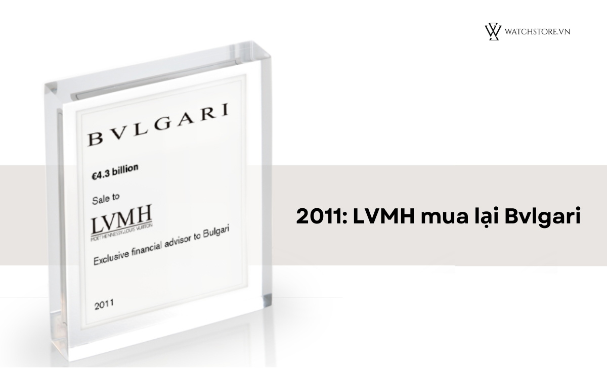 LVMH mua lại Bulgari