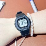 Casio 42.6 × 37.6 mm Unisex LWS-2200H-1AVDF - Ảnh 9