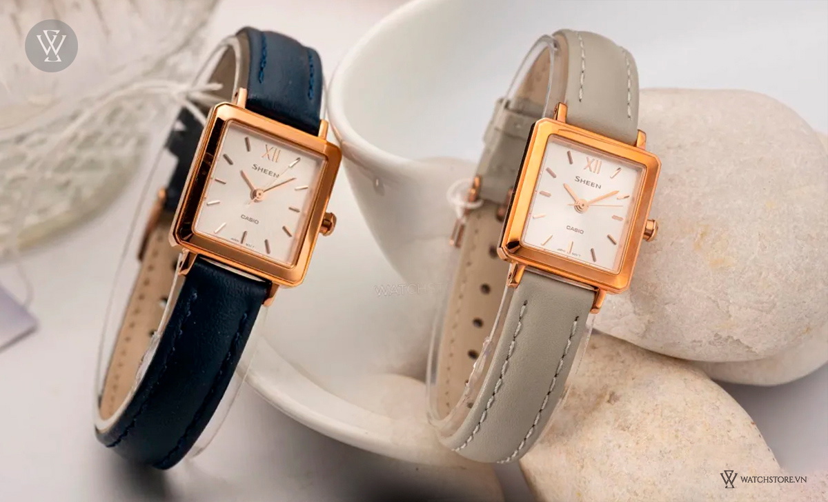 Nên đeo đồng hồ mặt vuông hay tròn phù hợp với bạn nhất? 4 Mặt vuông phá cách