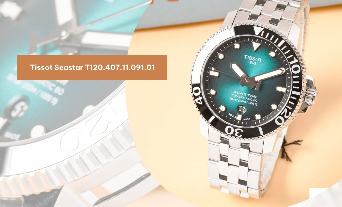 TOP 15 Các Mẫu Đồng Hồ Lặn Đẹp 2024 Giá Rẻ, Cao Cấp, Xa Xỉ 9 mau dong ho lan tissot seastar t120 407 11 091 01
