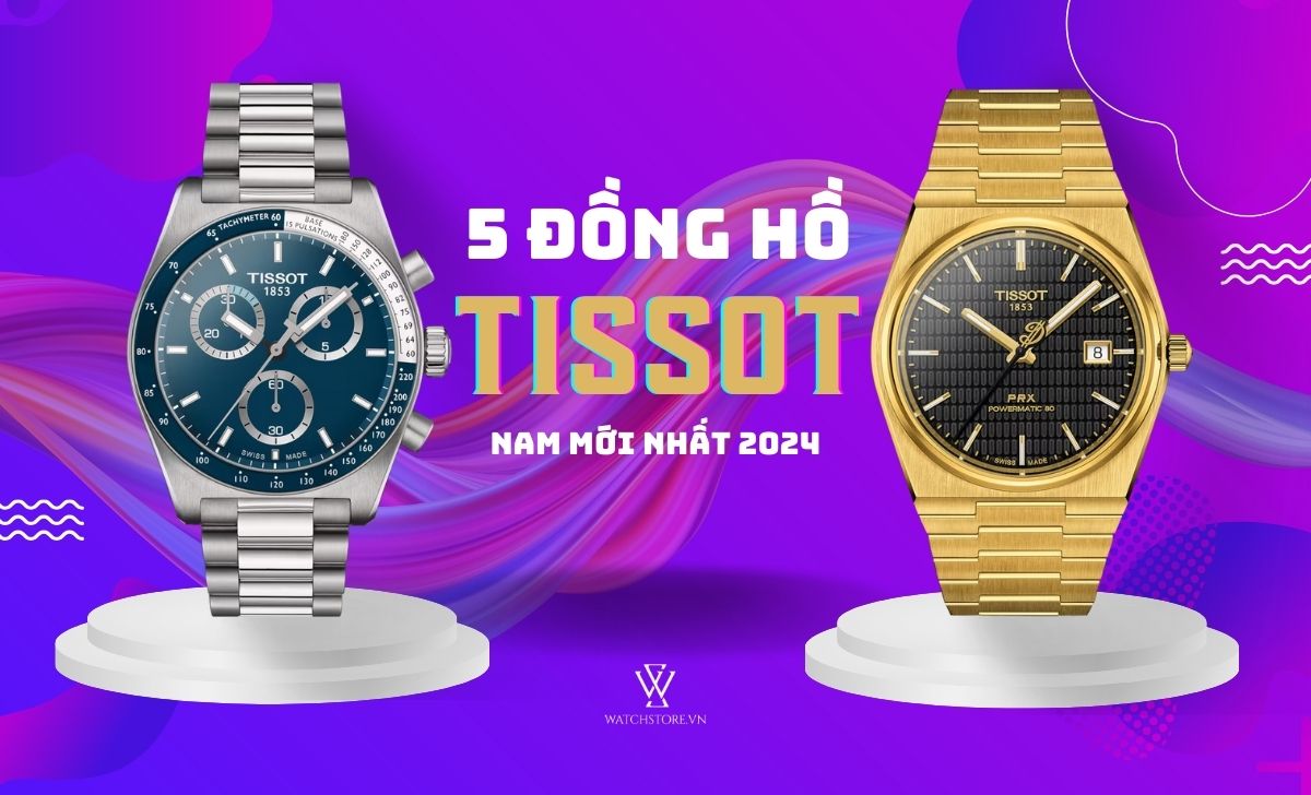 Top 5 mẫu đồng hồ Tissot nam mới nhất 2024 1 mẫu đồng hồ Tissot nam mới