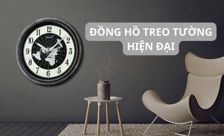 25+ mẫu đồng hồ treo tường hiện đại, tối giản, bán chạy