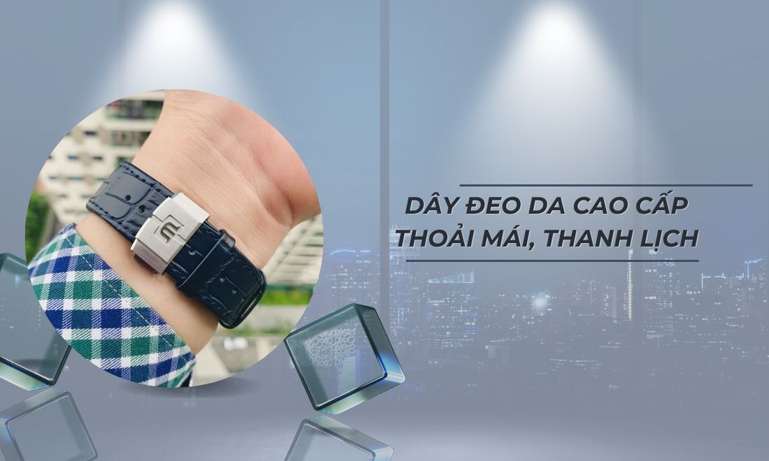 Maurice Lacroix AI6008-SS001-430-1 dây đeo da