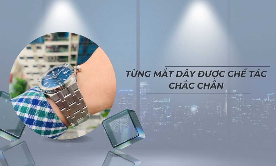 Dây đeo kim loại chắc chắn