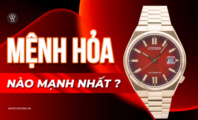 Mệnh Hỏa nào mạnh nhất? Đeo đồng hồ gì hợp mệnh phong thủy?