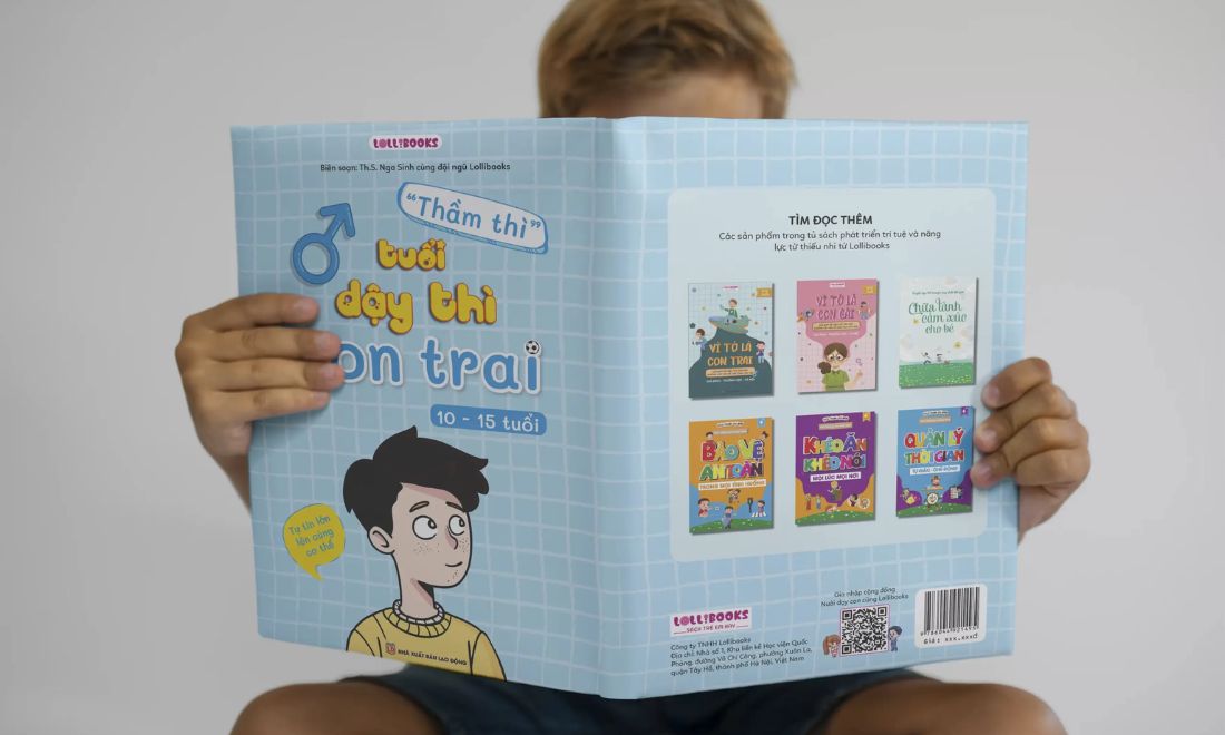 Để con không bị bỡ ngỡ trước sự thay đổi của tuổi dậy thì, hãy tặng con sách tâm lý, sinh lý nhân ngày sinh nhật