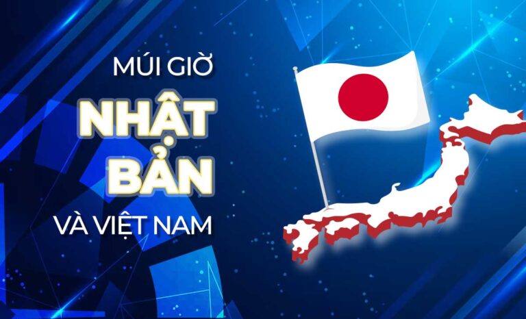 Chênh lệch múi giờ Nhật Bản và Việt Nam – Cách đổi múi giờ đồng hồ