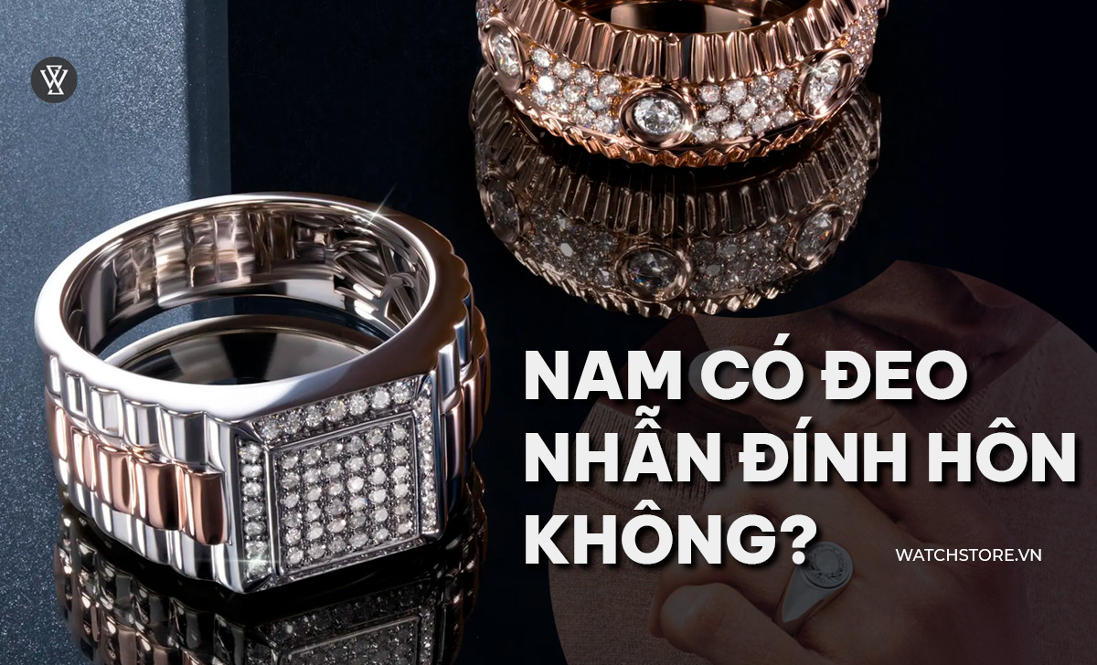 Nam có đeo nhẫn đính hôn không