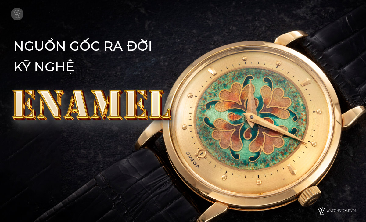 Enamel trên mặt đồng hồ là gì? 7 trường phái Enamel nổi bật 2 Nguồn gốc ra đời Enamel