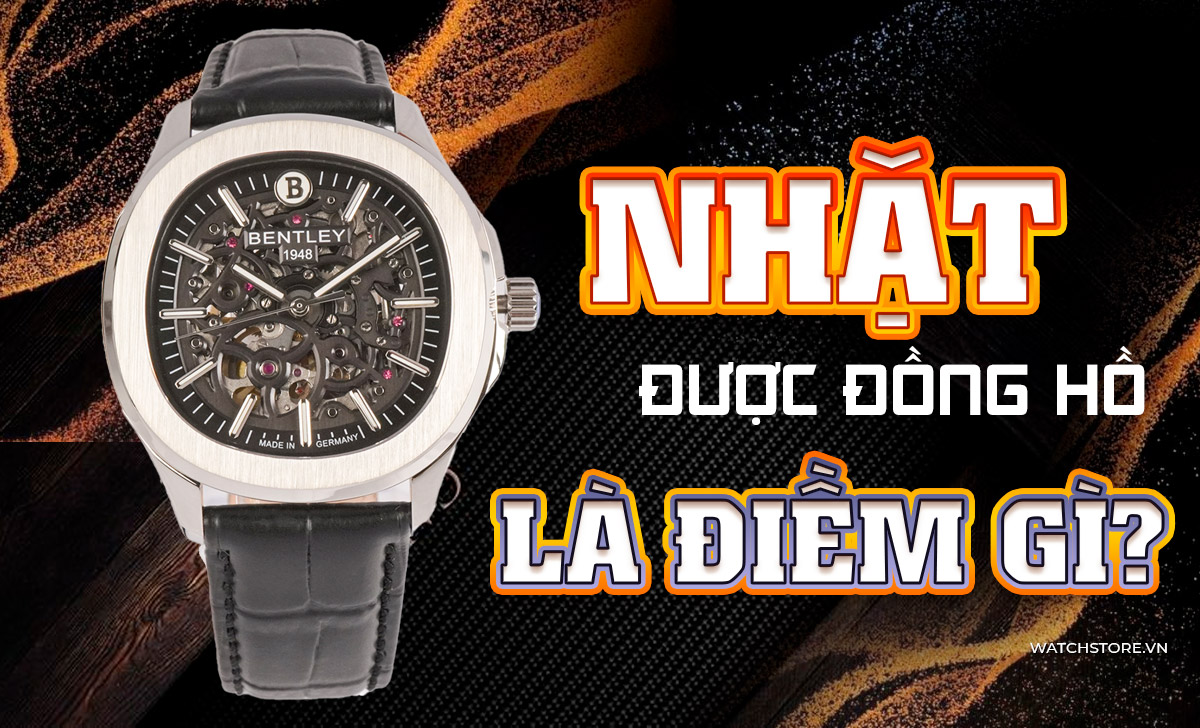 Nhặt được đồng hồ đeo tay là điềm gì? Cách giải xui hiệu quả 1 Nhặt được đồng hồ là điềm gì