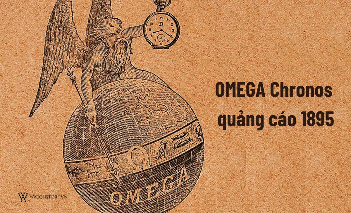 Omega là gì trong đồng hồ? Giải mã ý nghĩa logo, lịch sử 3 Omega Chronos quảng cáo 1895