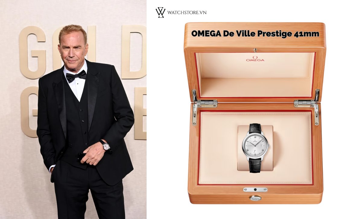 OMEGA De Ville Prestige 41mm Kevin Costner