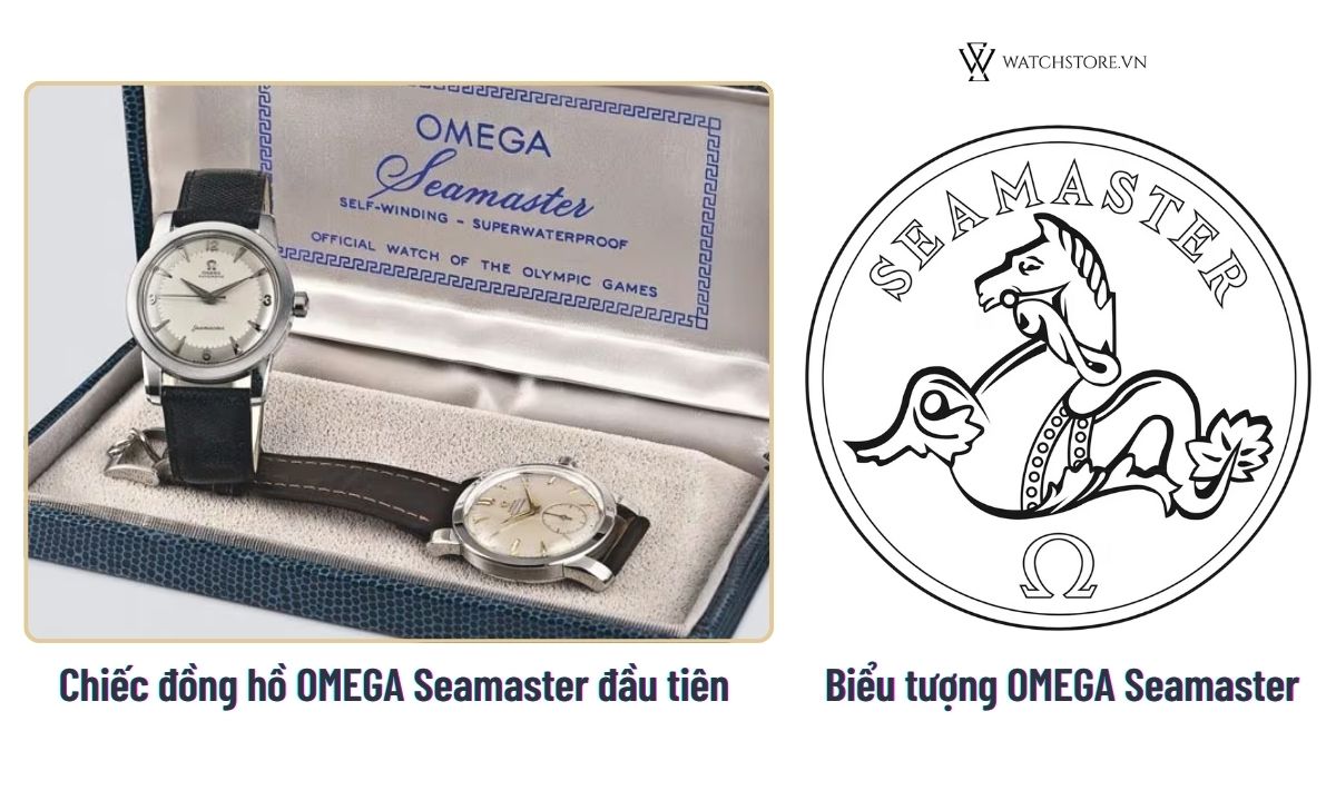 Omega là gì trong đồng hồ? Giải mã ý nghĩa logo, lịch sử 8 OMEGA Seamaster đầu tiên