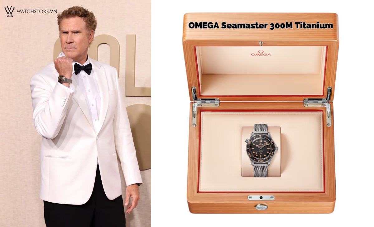OMEGA Seamaster Diver 300M Titanium Will Ferrell