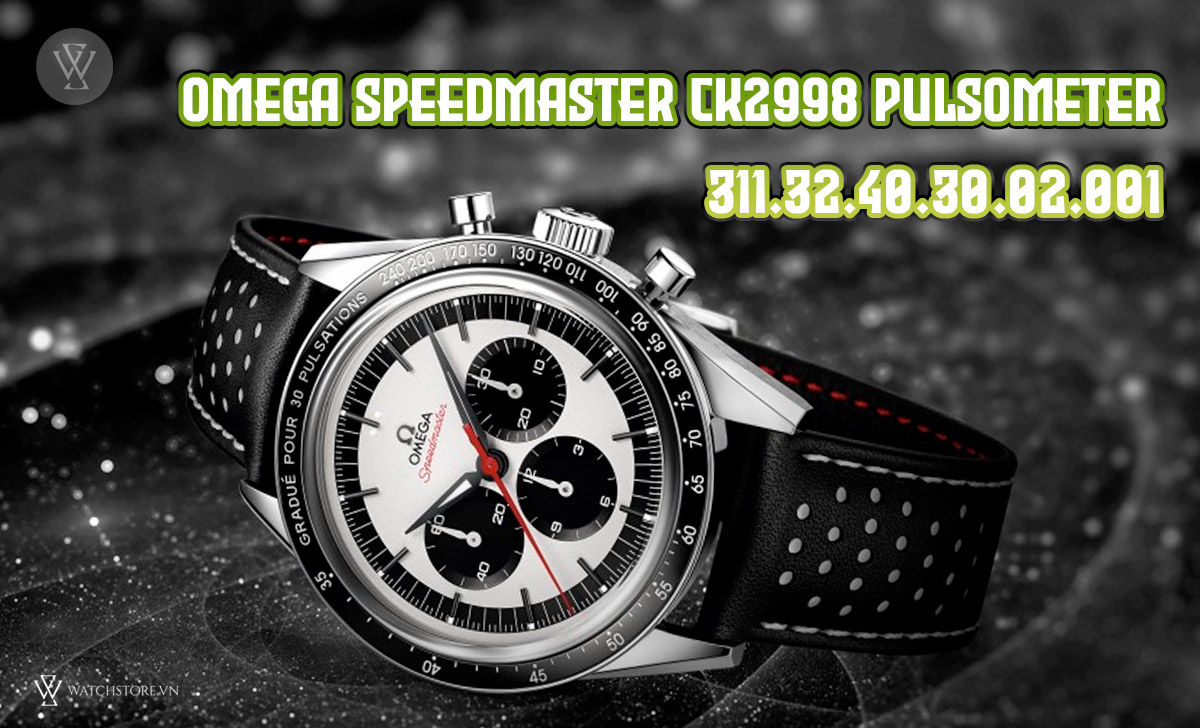 Pulsometer là gì? Cách hoạt động của đồng hồ đo nhịp tim 6 Omega Speedmaster CK2998 Pulsometer
