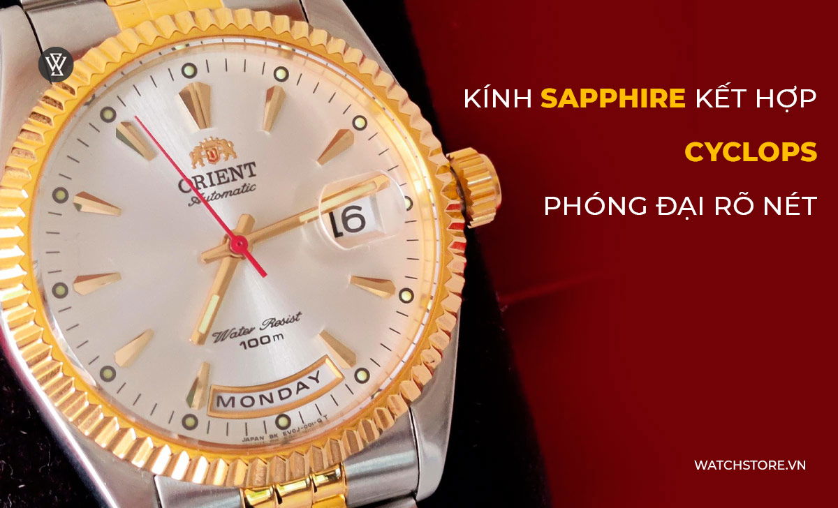 3 mẫu đồng hồ Orient President nên mua nhất theo review 3 orient president kính Sapphire Cyclops