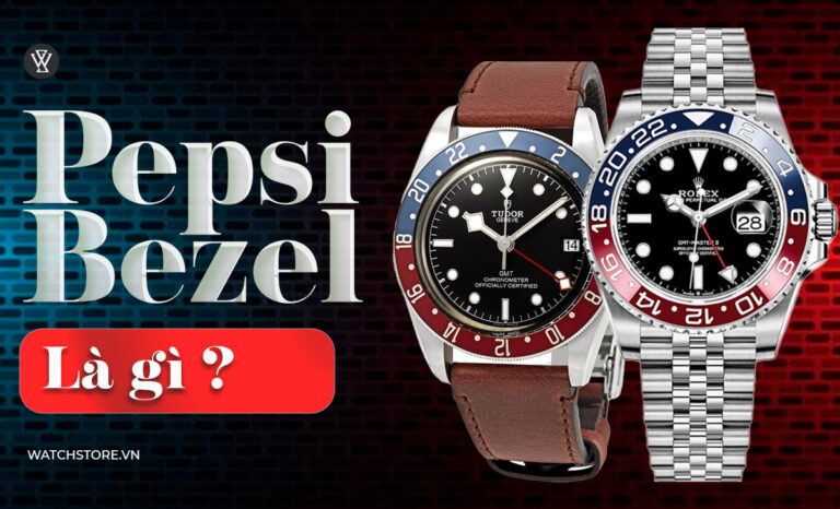 Pepsi Bezel là gì? 3 đồng hồ có viền đỏ và lam nổi bật nhất