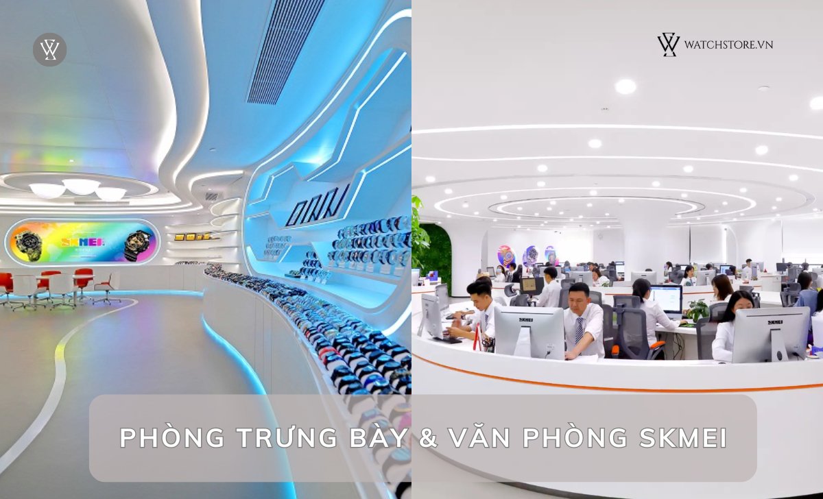 Đồng hồ SKMEI của nước nào? Độ uy tín về chất lượng và giá bán 4 phòng trưng bày văn phòng SKMEI