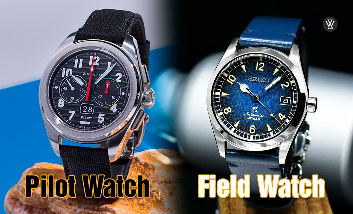 Đồng hồ phi công là gì? 3 loại Pilot Watch phổ biến cần biết 5 Pilot Watch Field Watch
