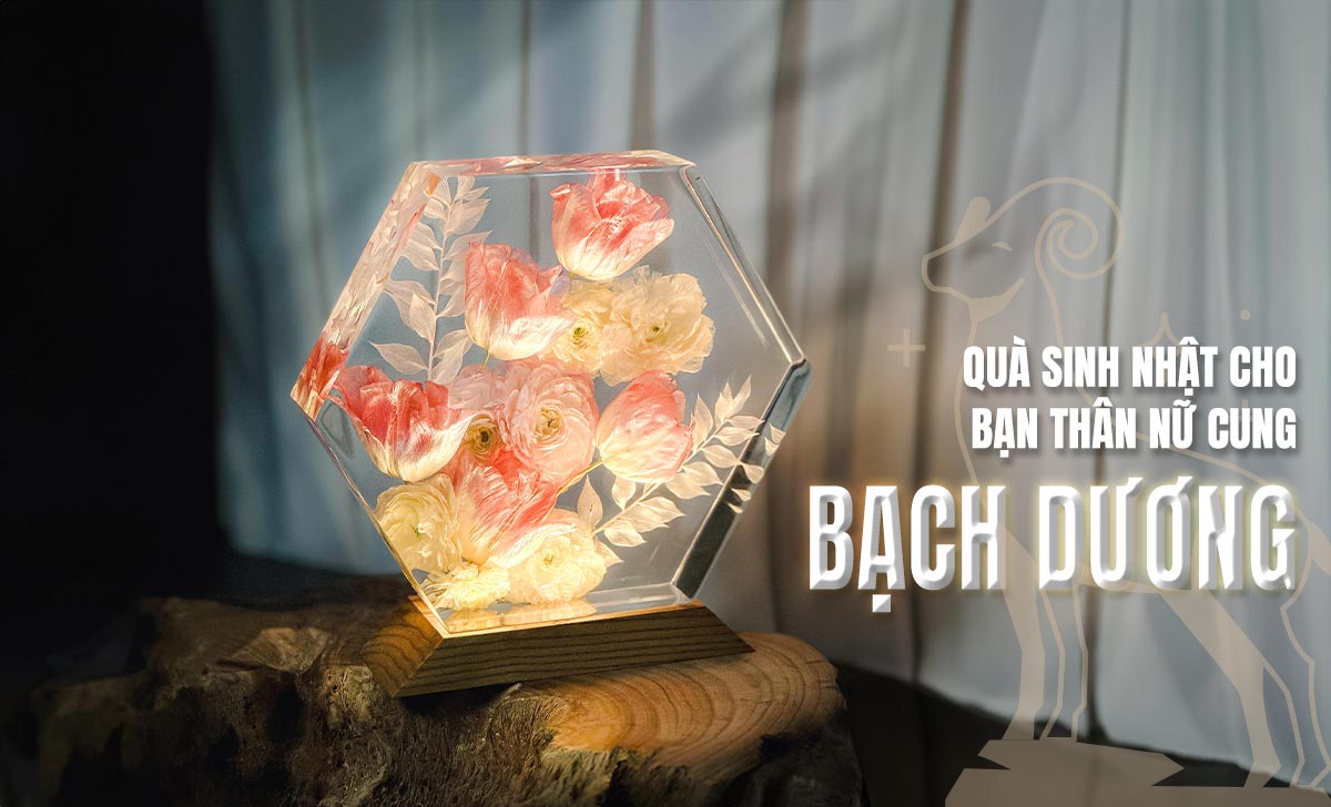 Tặng quà sinh nhật cho bạn thân nữ cung Bạch Dương